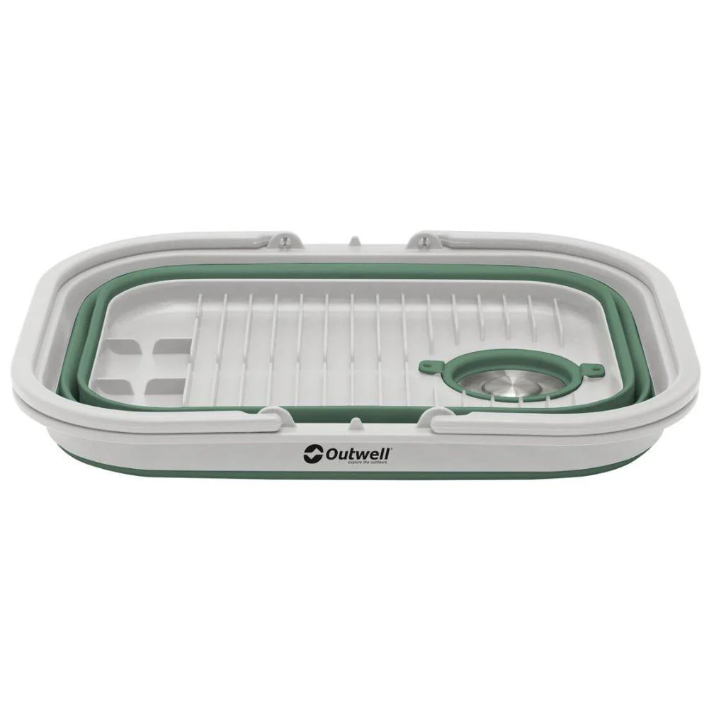Outwell Collaps Washing Base w/handle & lid (Shadow Green) - Image 2
