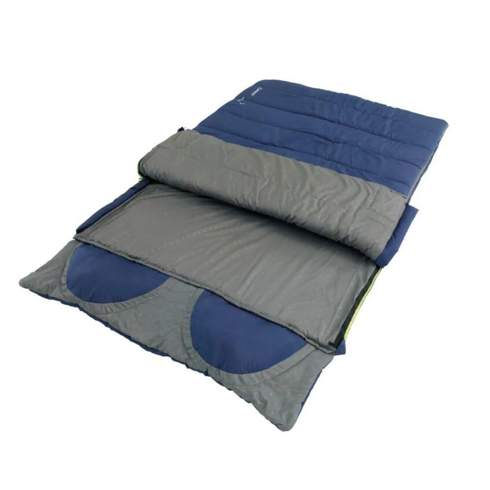 Outwell Contour Lux Double Reversible Sleeping Bag (Imperial Blue) - Image 3