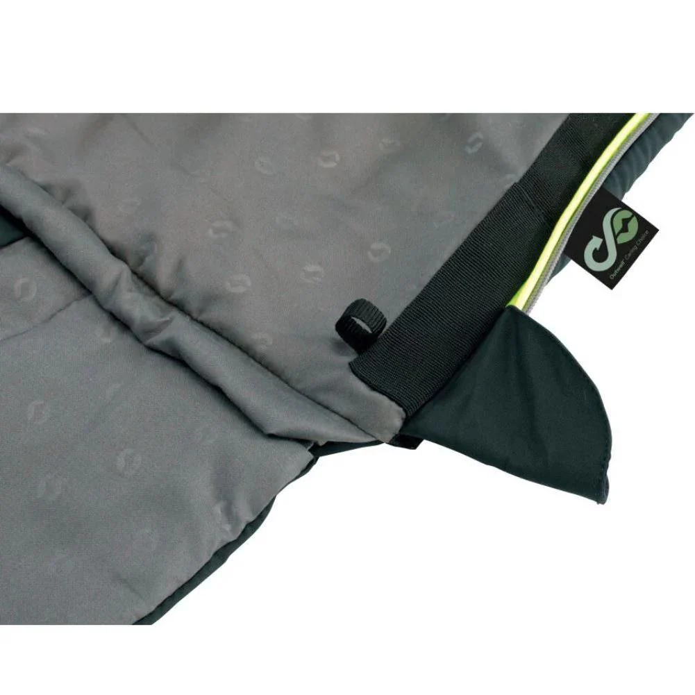 Outwell Contour Sleeping Bag - Right Zip (Midnight Black) - Image 3