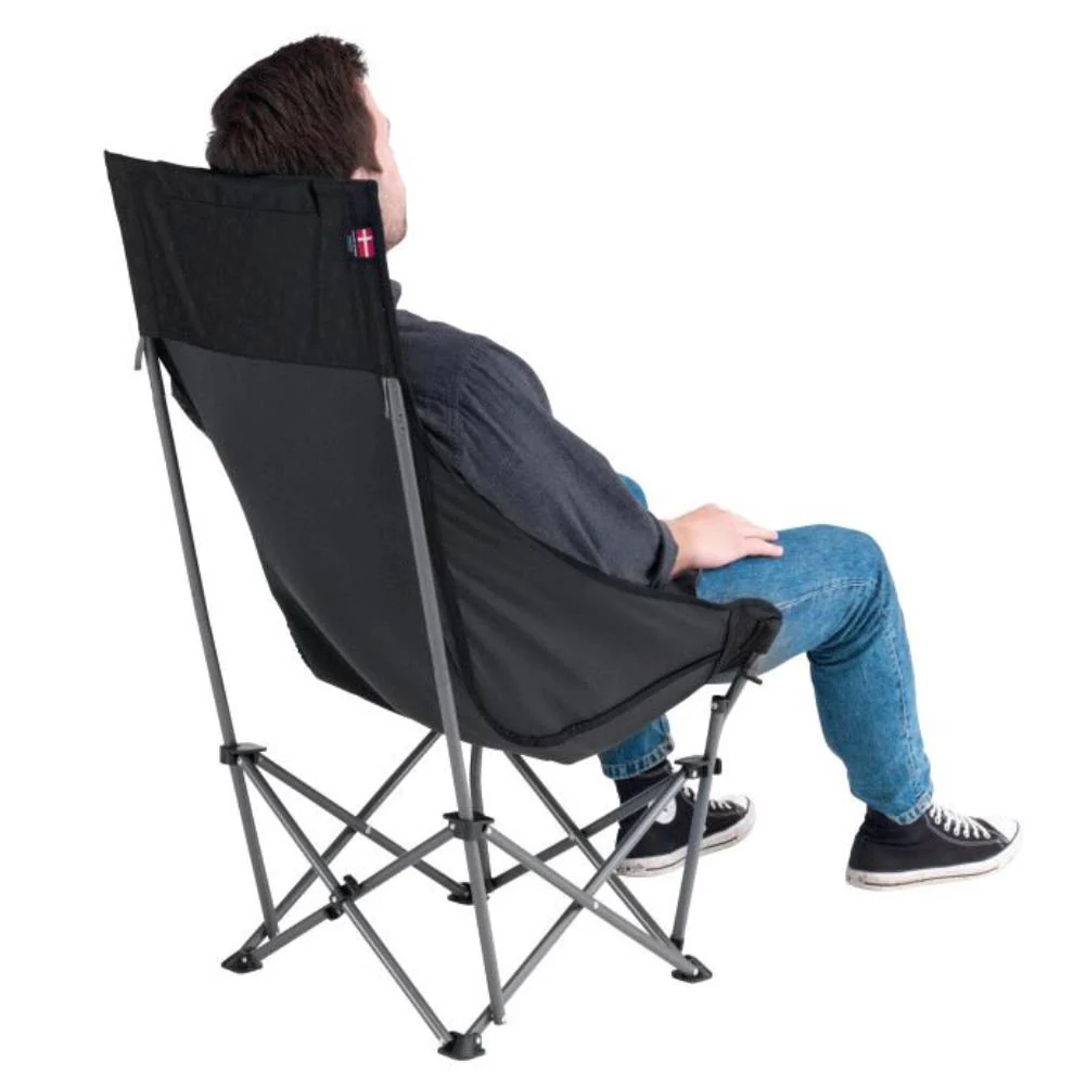 Outwell Emilio Folding Chair (Black) - Image 4