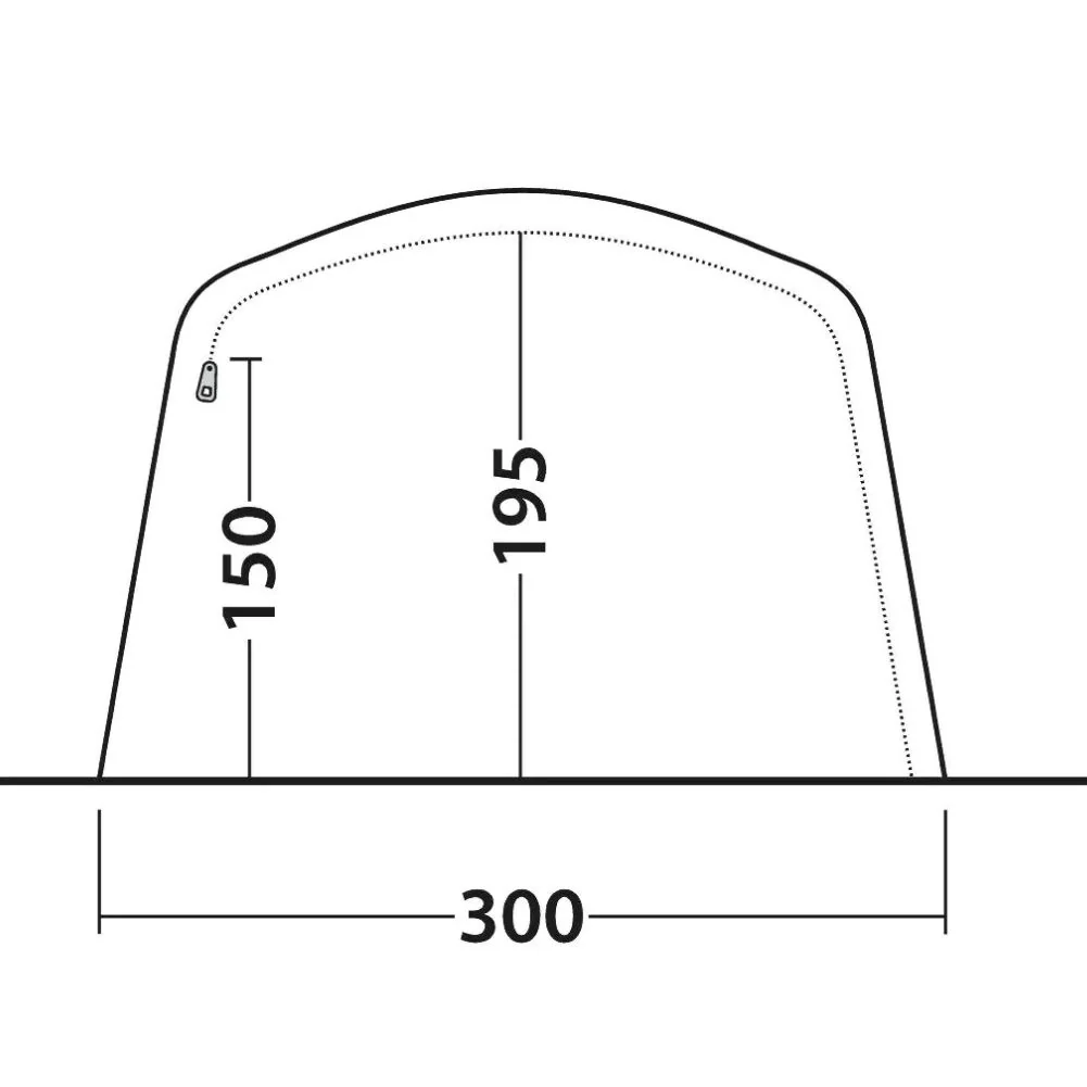 Outwell Lindale 5PA Air Tent (2022) - Image 8