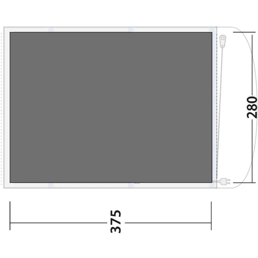 Outwell Lindale 5PA Footprint - Image 2