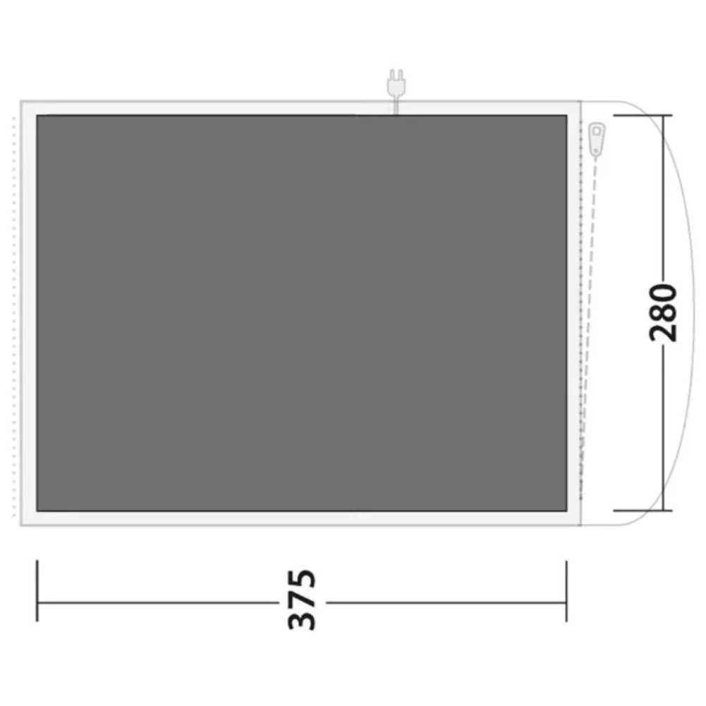 Outwell Oakwood 5 Footprint Groundsheet 375cm x 280cm - Image 3