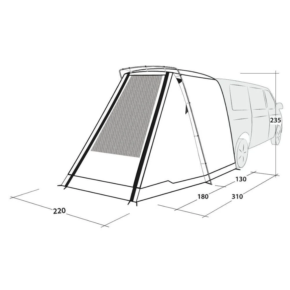 Outwell Sandcrest L Vehicle Awning - Image 10