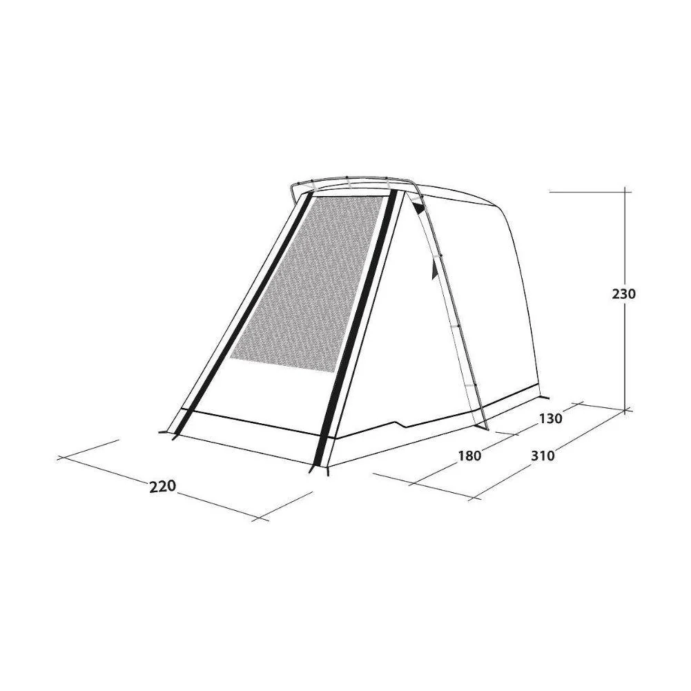 Outwell Sandcrest L Vehicle Tailgate Awning - Image 3