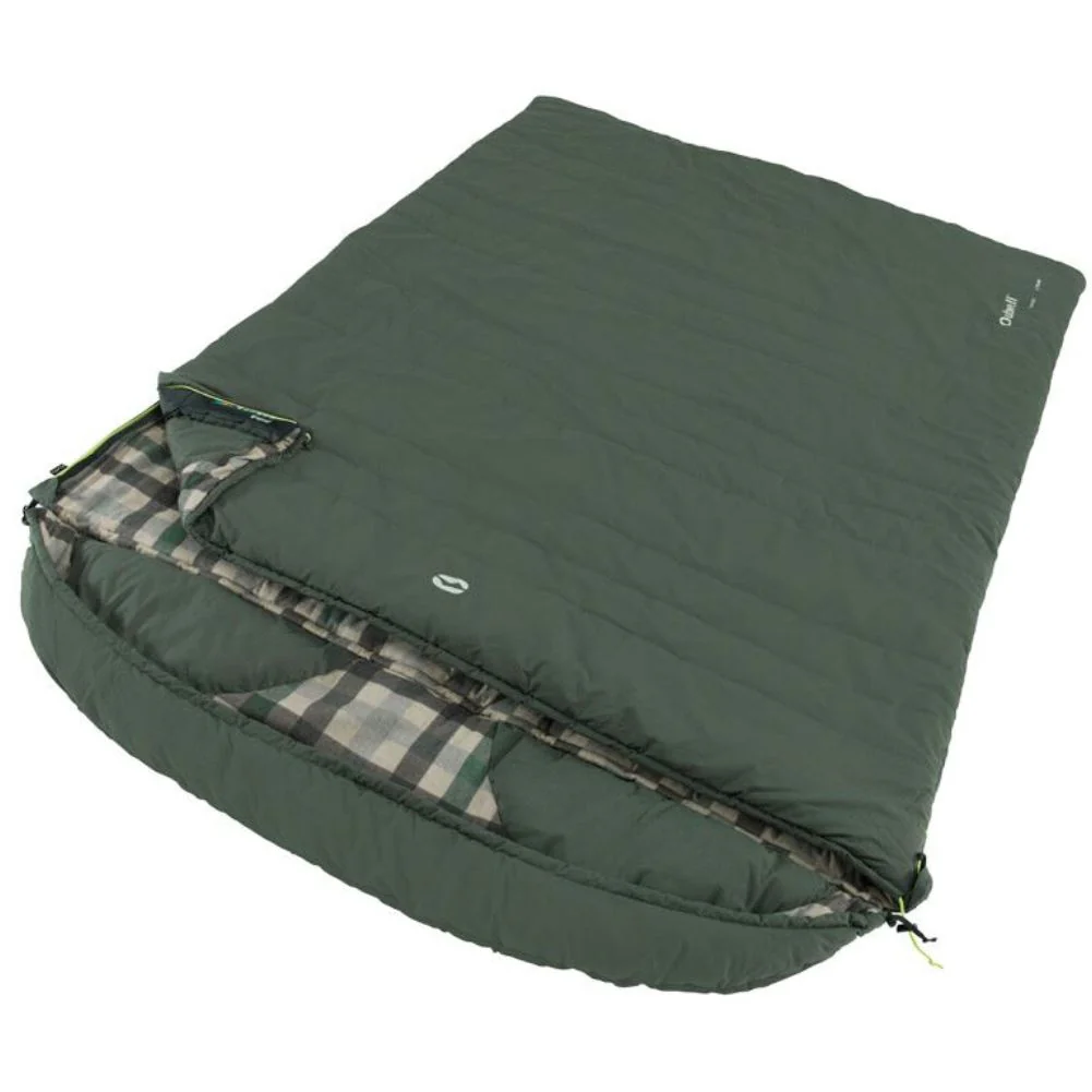 Outwell Camper Lux Double Sleeping Bag (Forest Green)