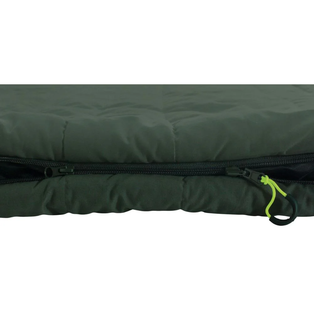 Outwell Camper Lux Double Sleeping Bag (Forest Green) - Image 3