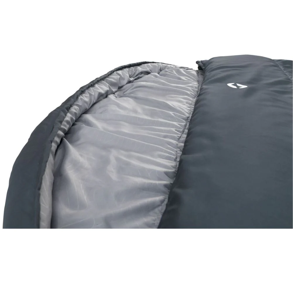 Outwell Campion Lux Double Sleeping Bag (Dark Grey) - Image 3