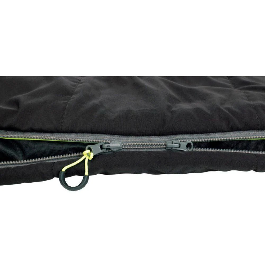 Outwell Contour Sleeping Bag - Left Zip (Midnight Black) - Image 4