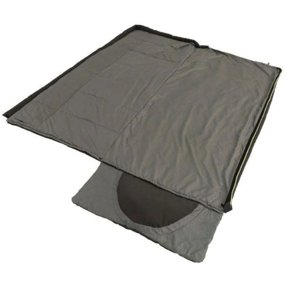 Outwell Contour Sleeping Bag - Left Zip (Midnight Black) - Image 7