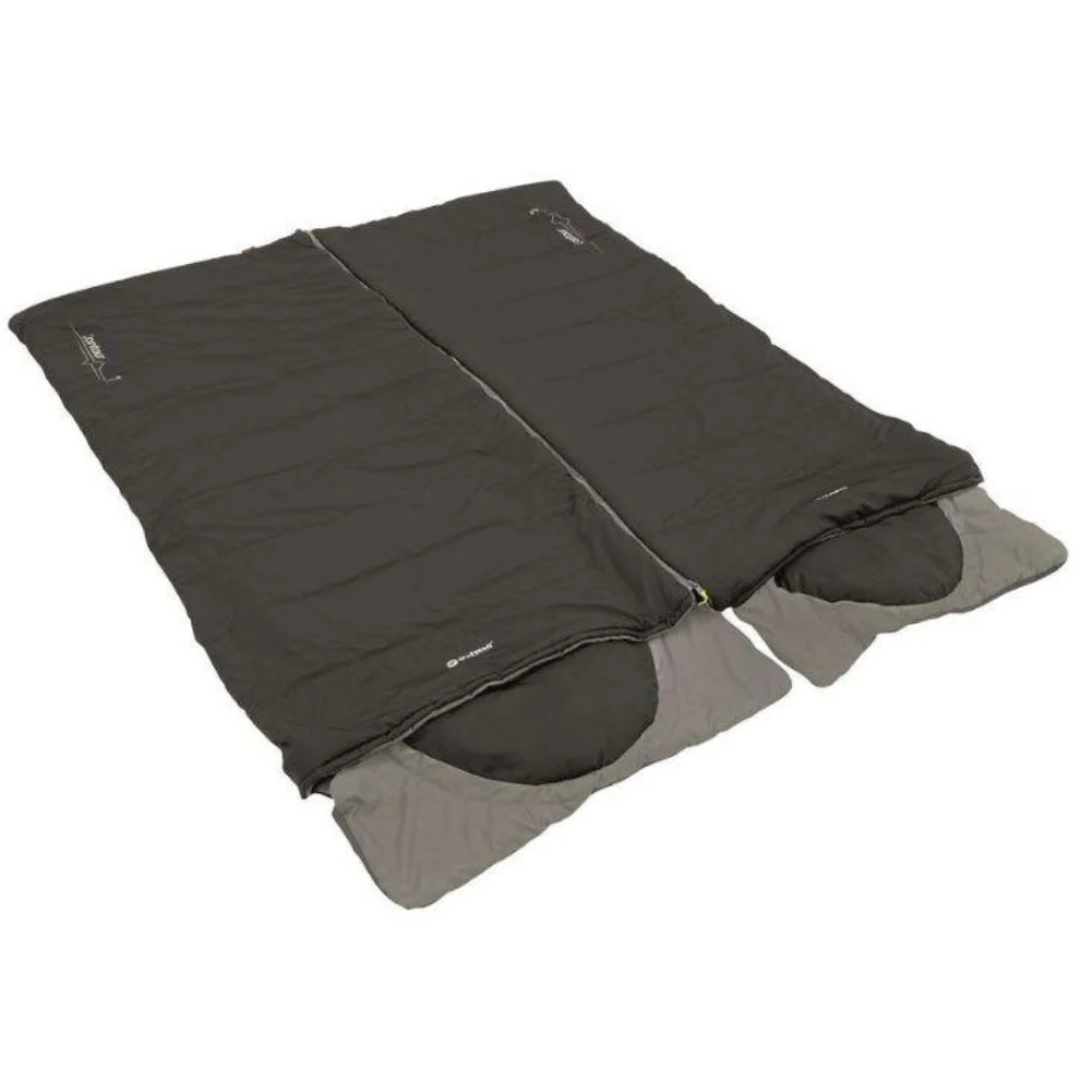 Outwell Contour Sleeping Bag - Left Zip (Midnight Black) - Image 8