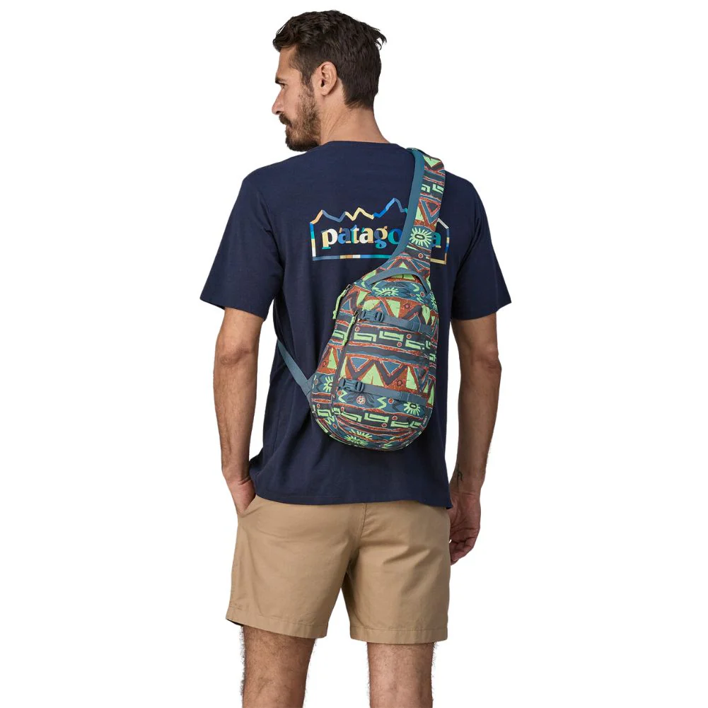 Patagonia Atom Sling Bag 8L (High Hopes Geo: Forge Grey) - Image 3