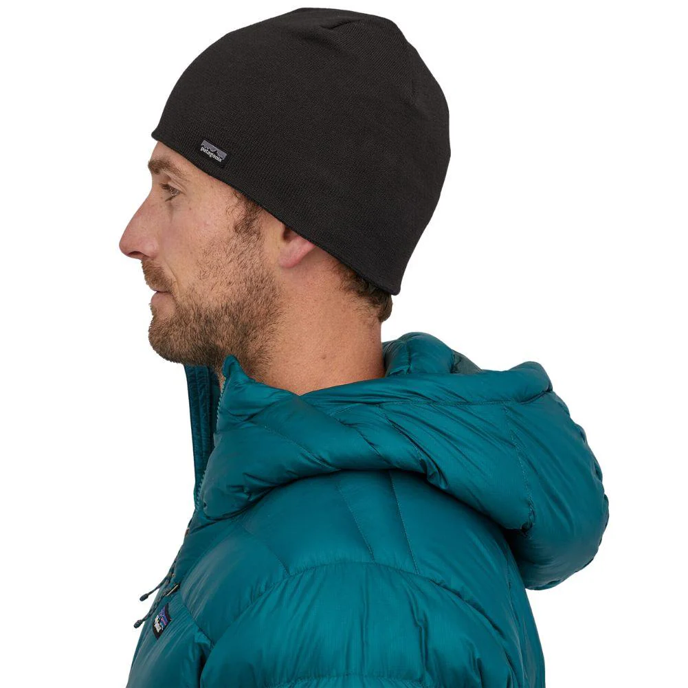 Patagonia Beanie Hat (Black) - Image 3