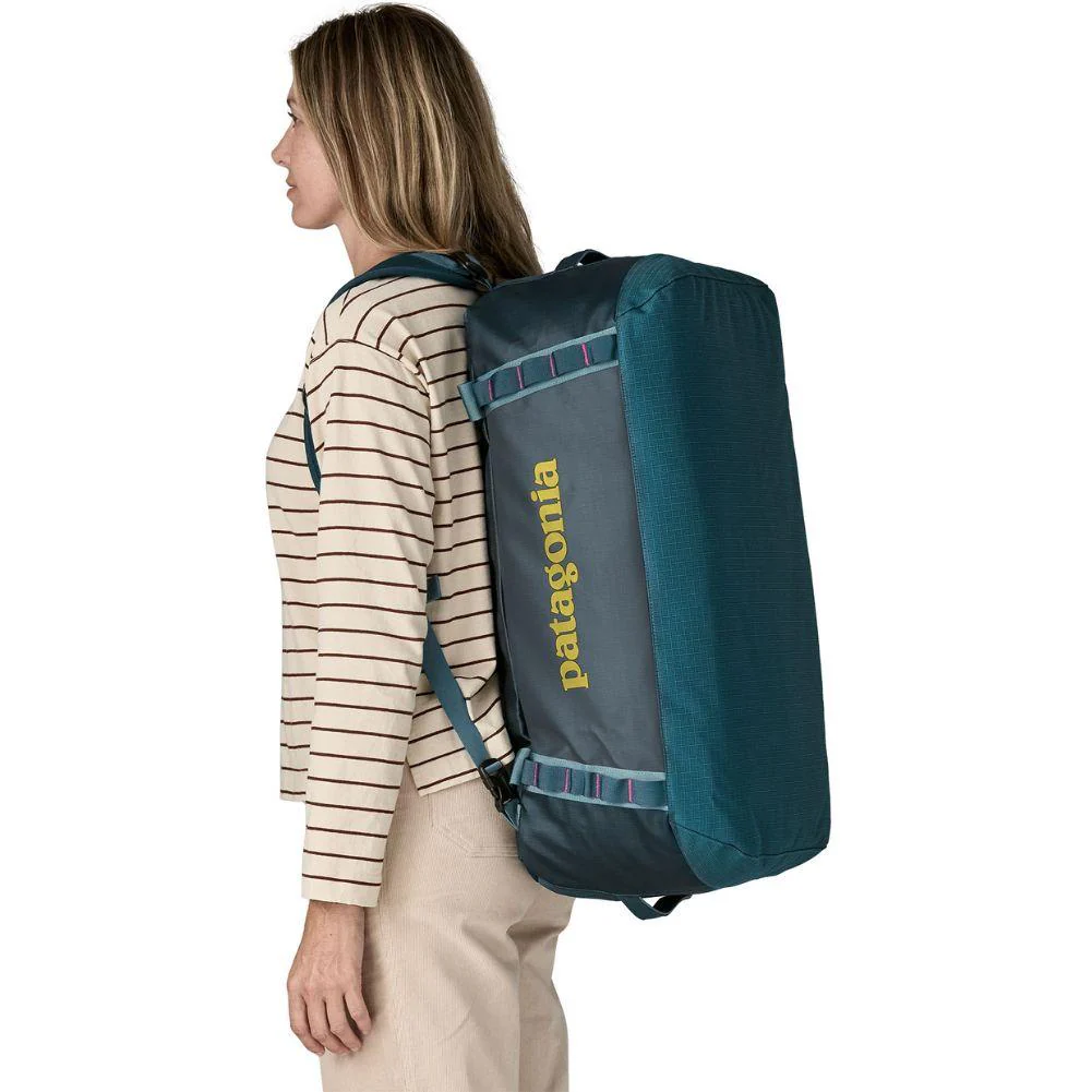 Patagonia Black Hole 55L Duffel Bag (Tidal Teal w/Luminous Pink) - Image 4