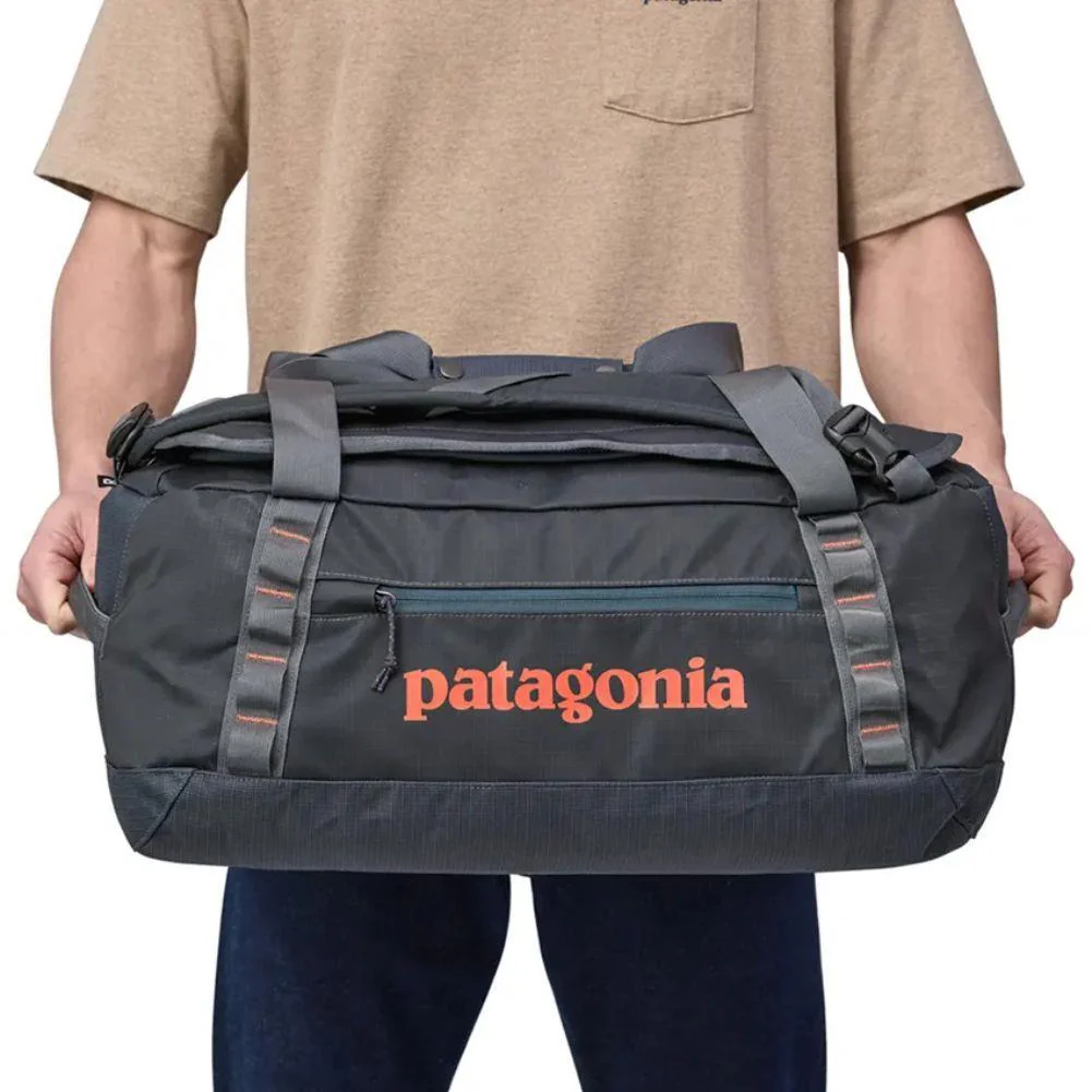 Patagonia Black Hole Duffel 40L (Matte Smolder Blue) - Image 5