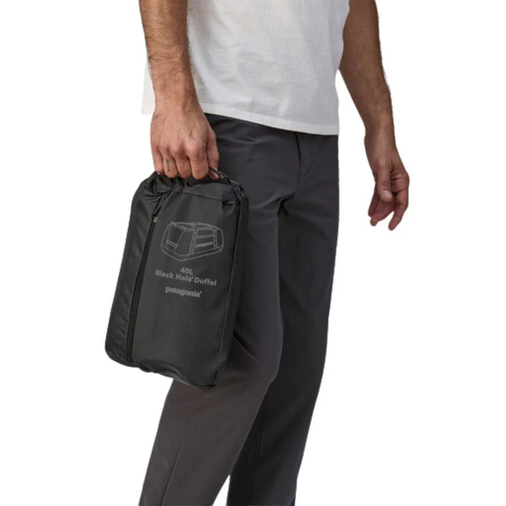 Patagonia Black Hole Duffel 40L (Matte Smolder Blue) - Image 7