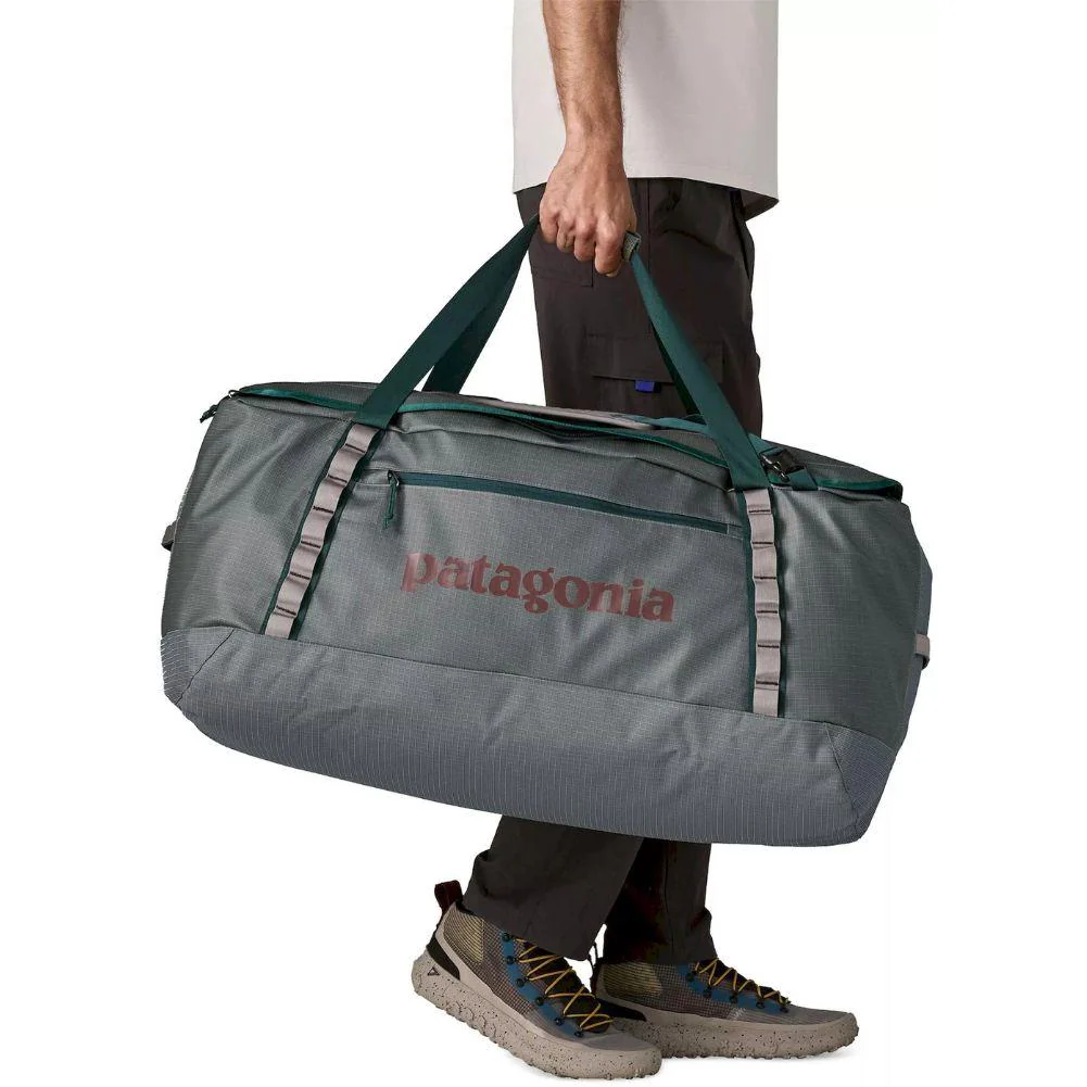 Patagonia Black Hole Duffel Bag 100L (Noble Grey) - Image 4