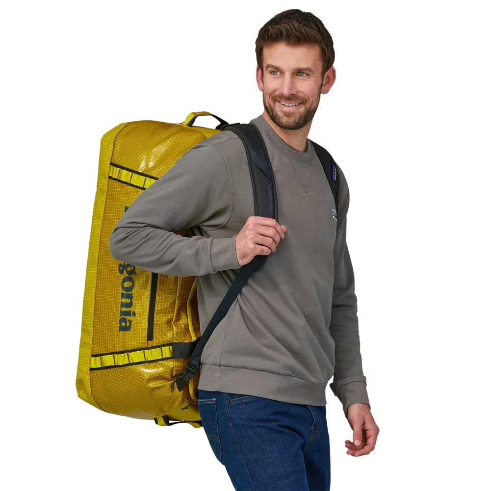 Patagonia Black Hole Duffel Bag 70L (Shiny Yellow) - Image 2
