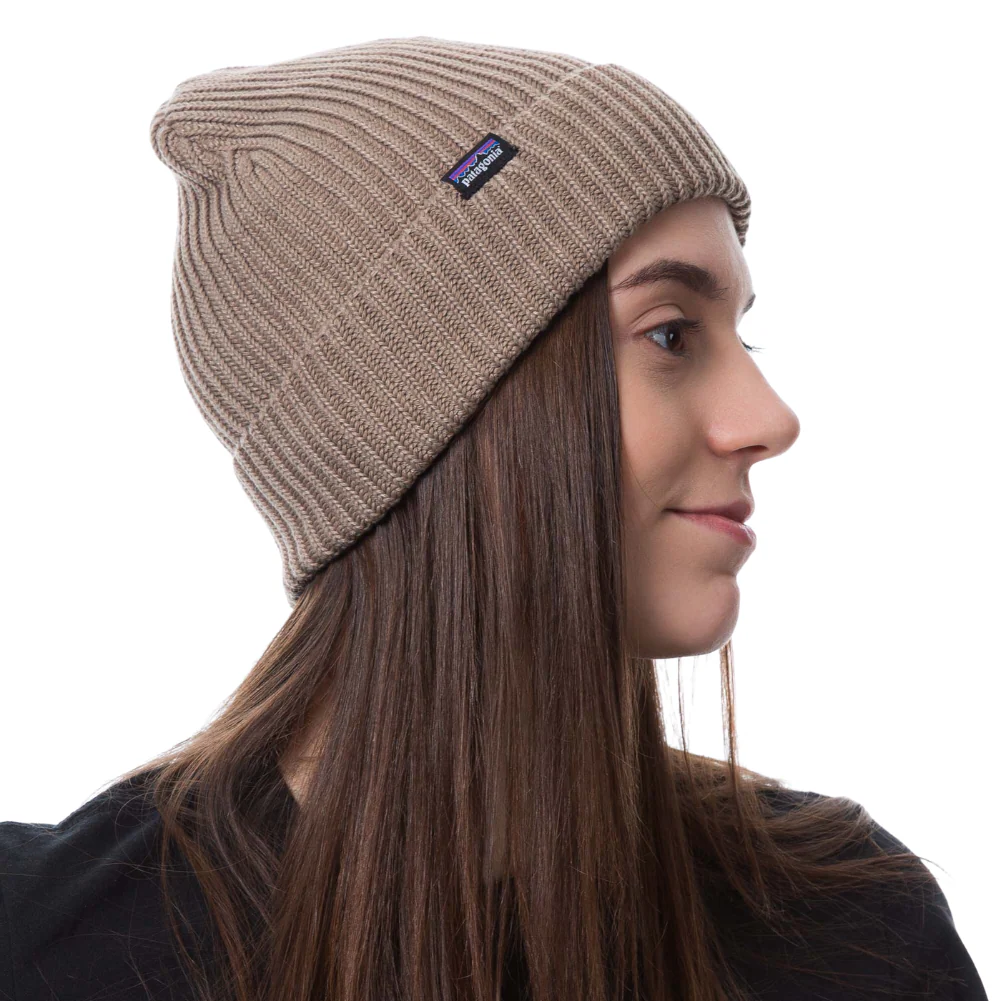 Patagonia Fisherman's Rolled Beanie (Ash Tan) - Image 4