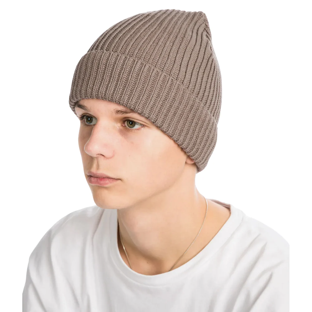 Patagonia Fisherman's Rolled Beanie (Ash Tan) - Image 5