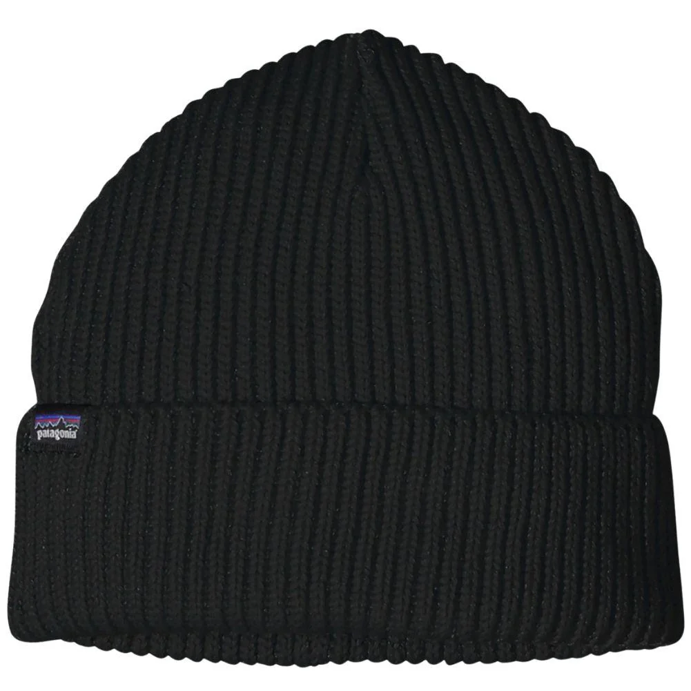 Patagonia Fisherman's Rolled Beanie (Black)