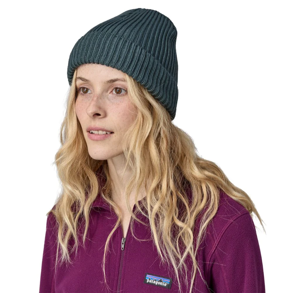 Patagonia Fisherman's Rolled Beanie (Nouveau Green) - Image 2