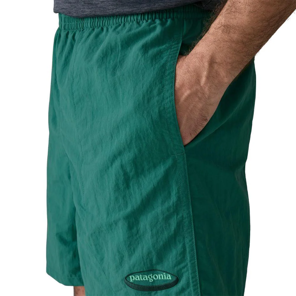 Patagonia Men's Baggies Shorts - 5" ('95 Oval Logo: Gem Green) - Image 6