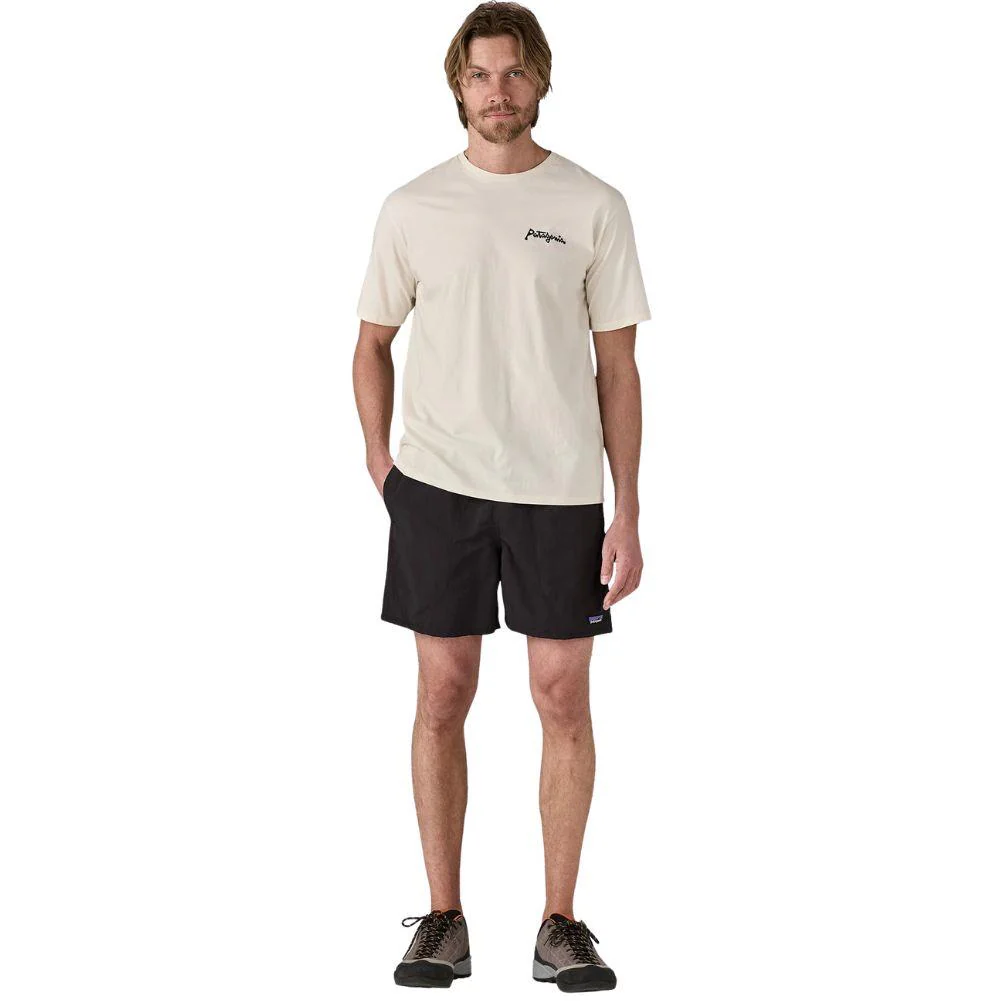 Patagonia Men's Baggies Shorts - 5" (Black w/Black) - Image 4
