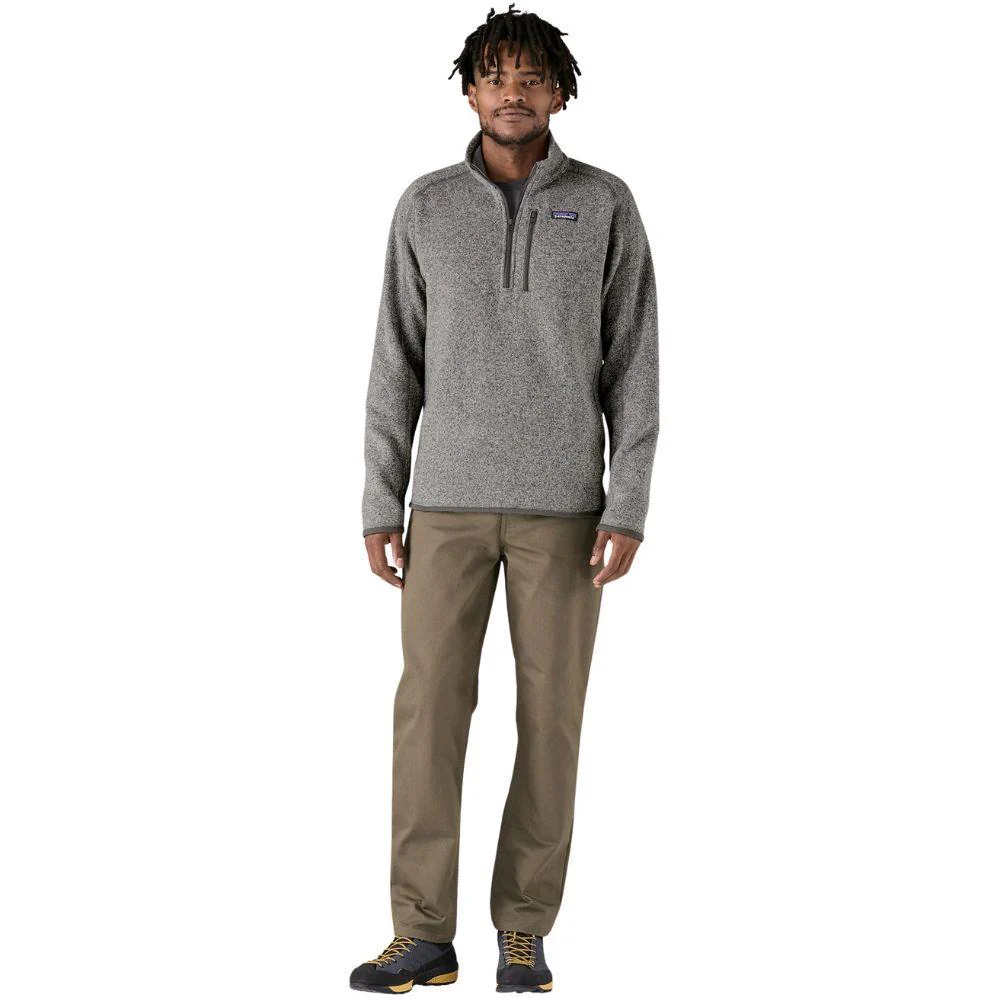 Patagonia Men's Better Sweater 1/4 Zip Fleece (Stonewash) - Image 4