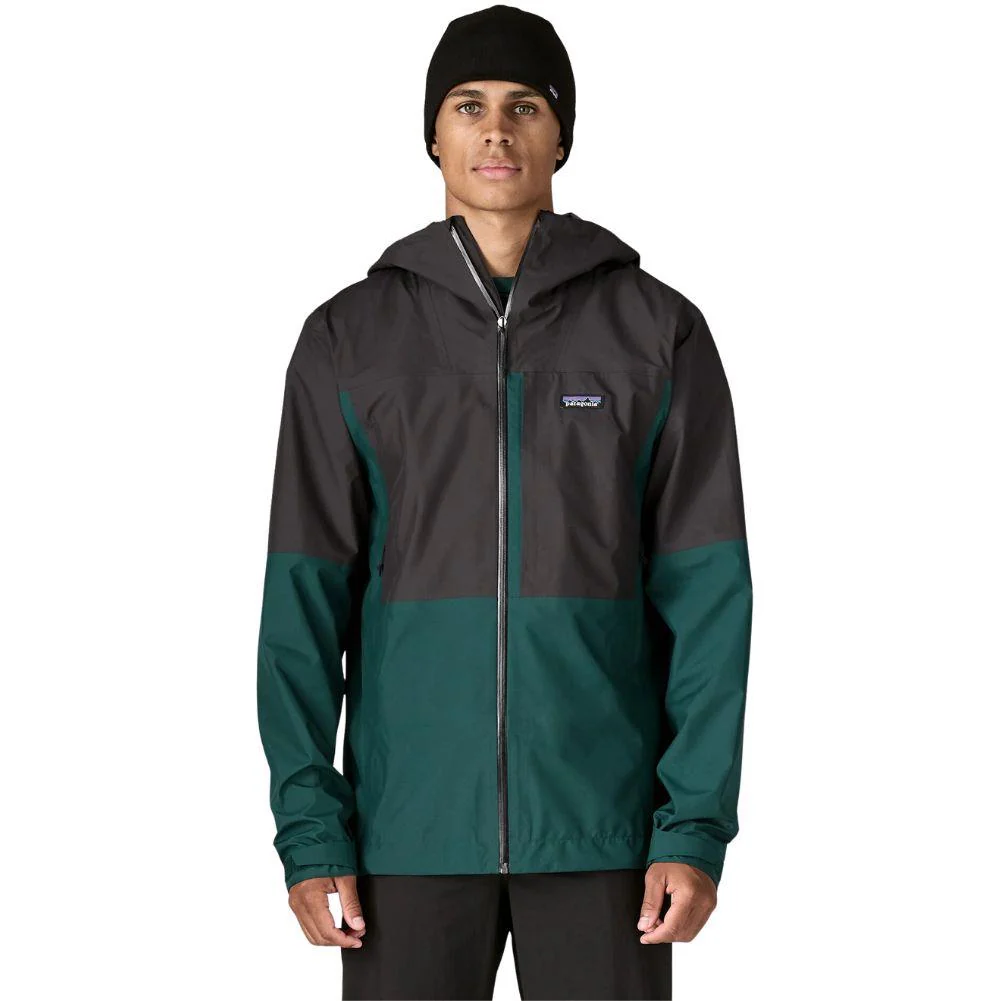 Patagonia Men's Boulder Fork Rain Jacket (Cascade Green) - Image 2