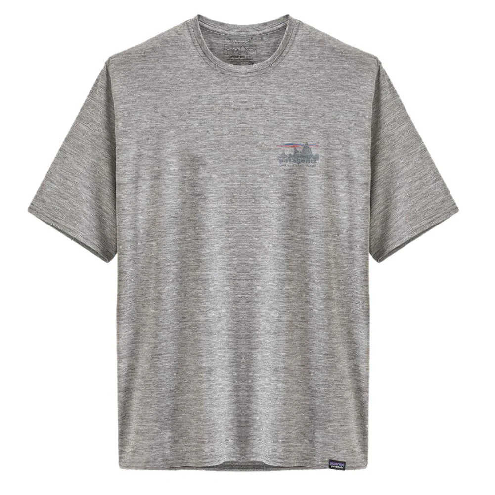 Patagonia Men's Capilene Cool Daily Graphic Shirt ('73 Skyline: Feather Grey)