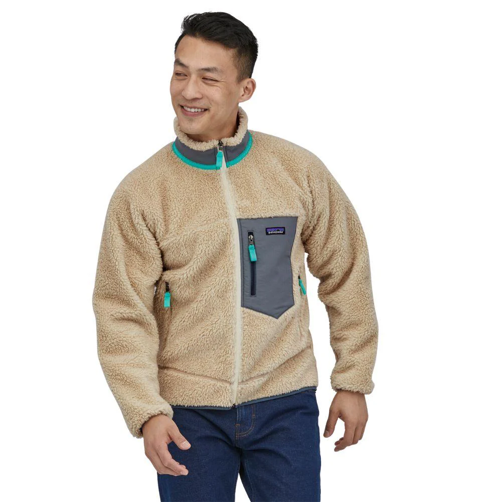 Patagonia Men's Classic Retro-X Fleece Jacket (Dark Natural/Plume Grey) - Image 2