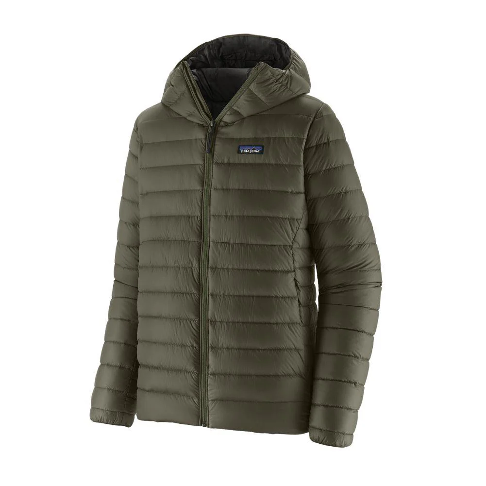 Patagonia Men's Down Sweater Hoody - Large (Basin Green)