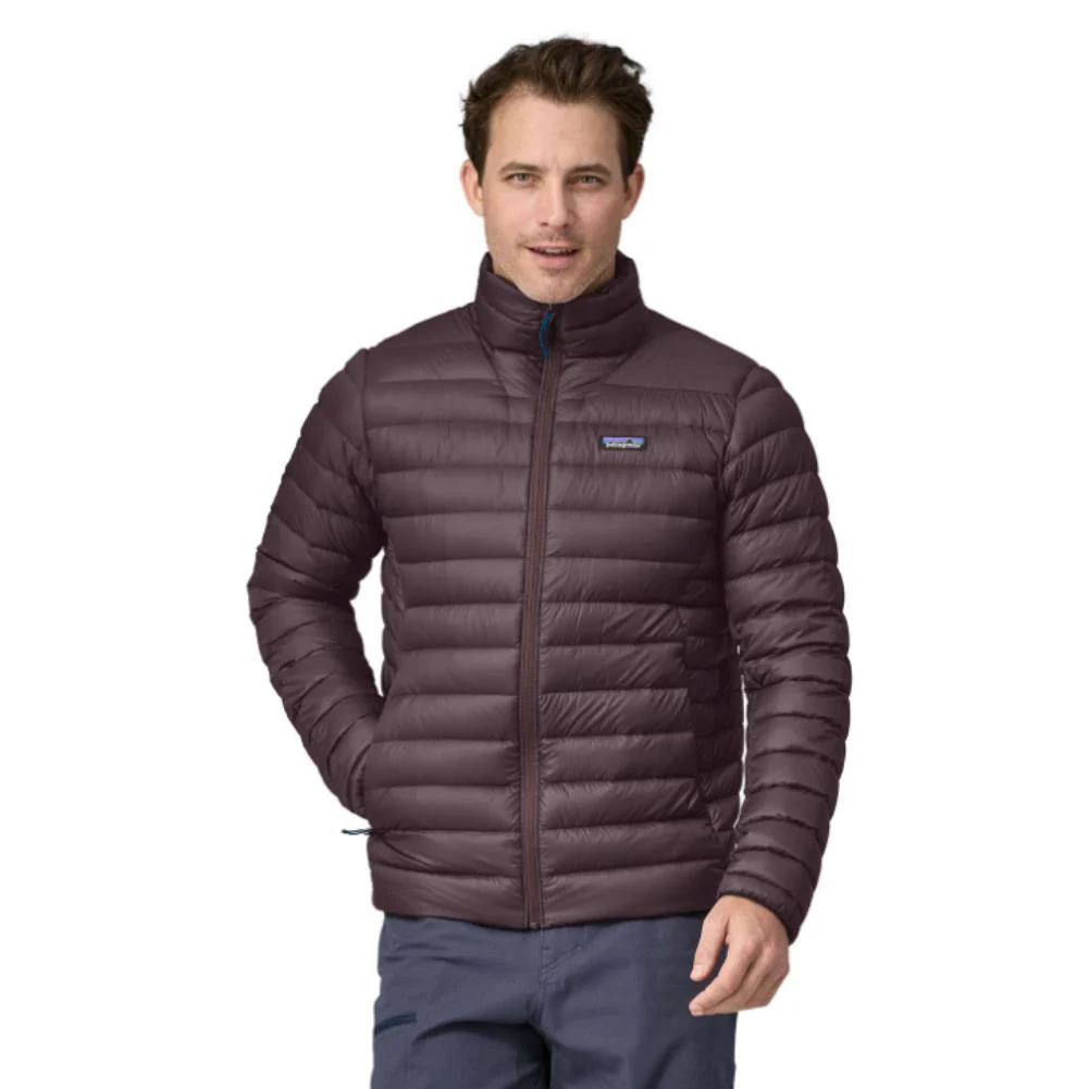 Patagonia Men's Down Sweater Jacket - L (Obsidian Plum) - Image 2