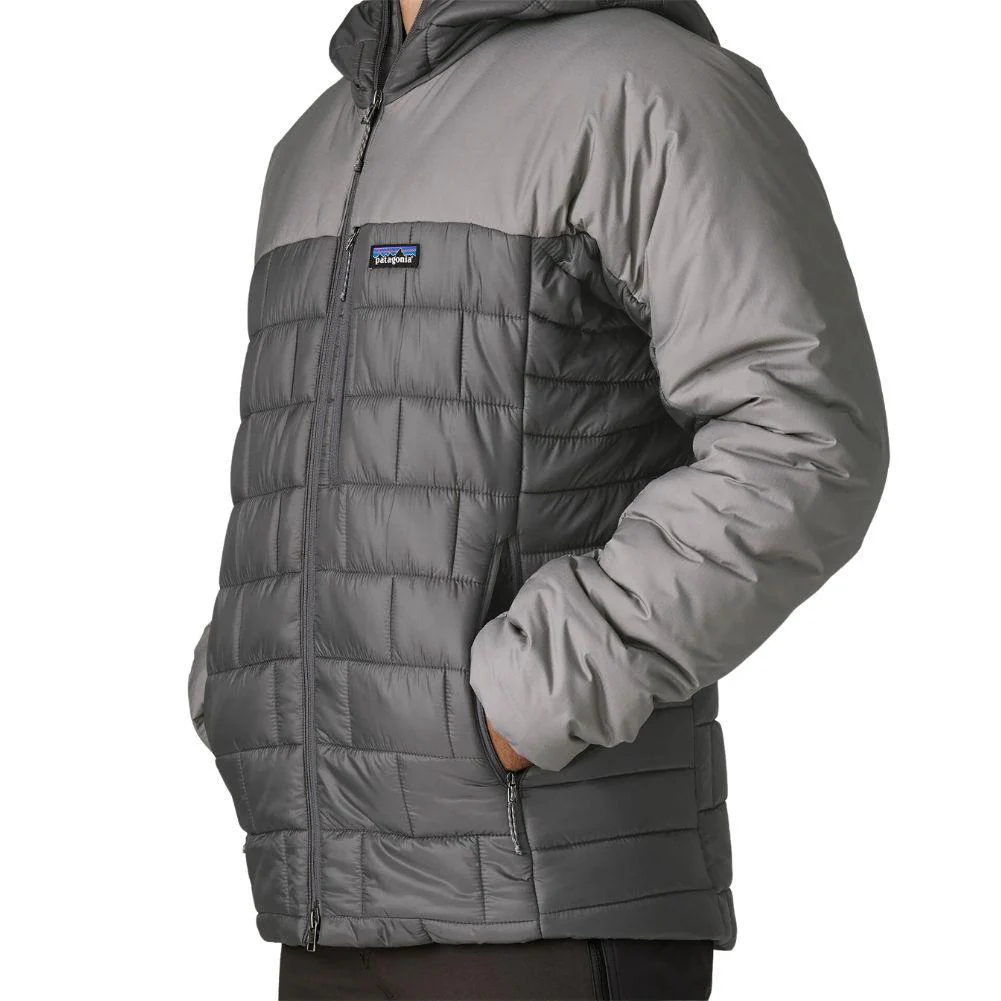 Patagonia Men's Hi-Loft Nano Puff Hoody (Forge Grey) - Image 5