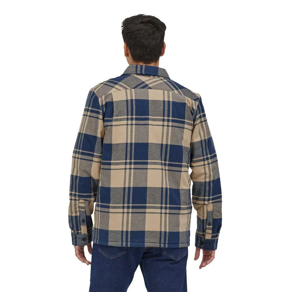 Patagonia Men's Insulated Organic Cotton Midweight Fjord Flannel Shirt (Oar Tan) - Image 2