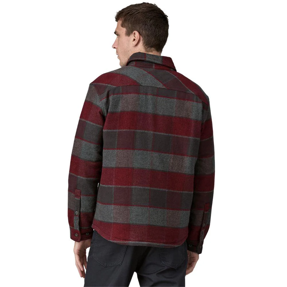 Patagonia Men's Lightweight Insulated Fjord Flannel Shirt (William: Ink Black) - Image 3