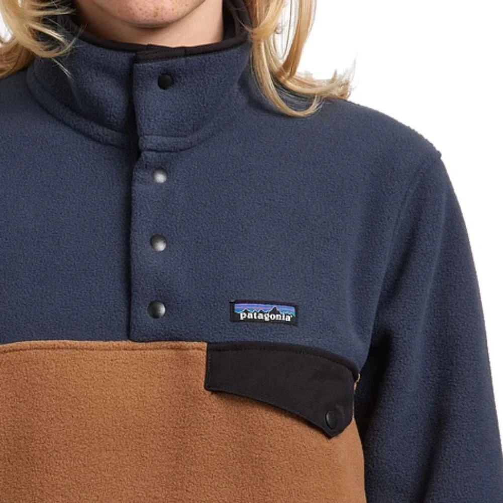 Patagonia Men's Lightweight Synchilla Snap-T Fleece Pullover (Deer Brown) - Image 4