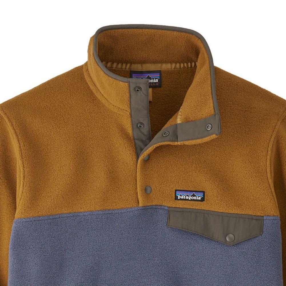 Patagonia Men's Lightweight Synchilla Snap-T Fleece Pullover (Shelter Brown) - Image 4
