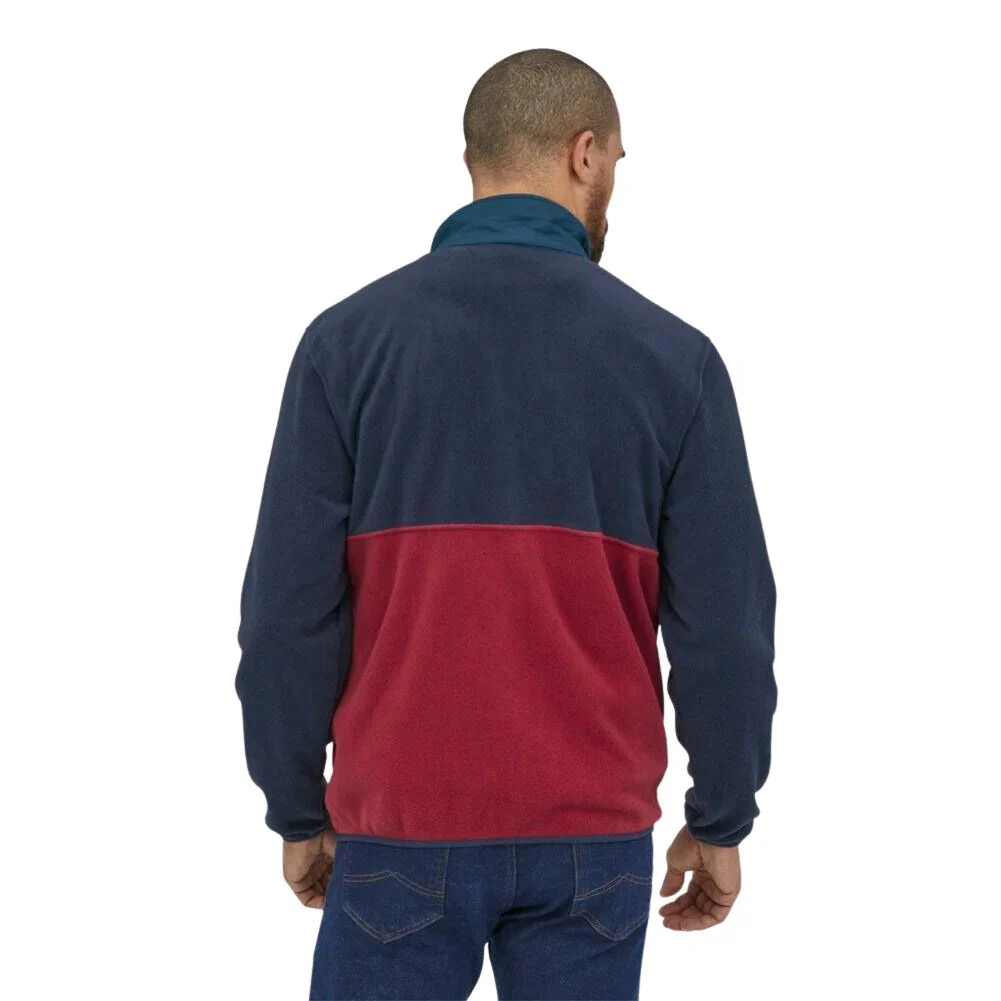 Patagonia Men's Microdini 1/2-zip Fleece Pullover (Wax Red) - Image 3