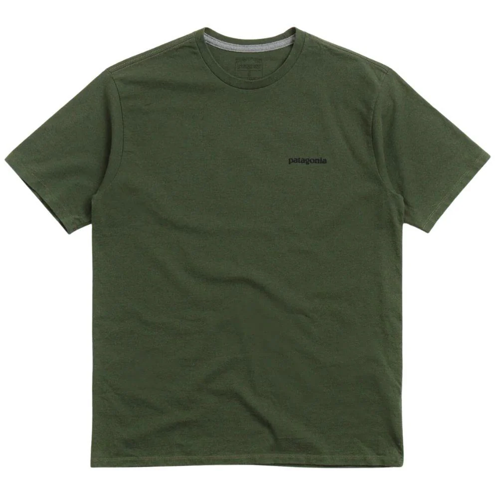 Patagonia Men's P-6 Logo Responsibili-Tee (Torrey Pine Green)