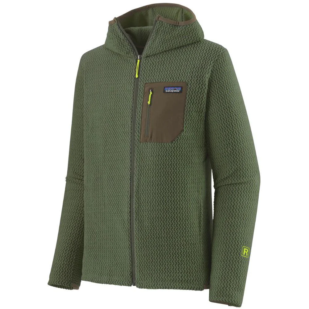 Patagonia Men's R1 Air Full-Zip Hoody (Torrey Pine Green)
