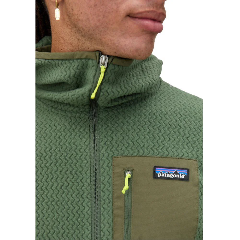 Patagonia Men's R1 Air Full-Zip Hoody (Torrey Pine Green) - Image 6