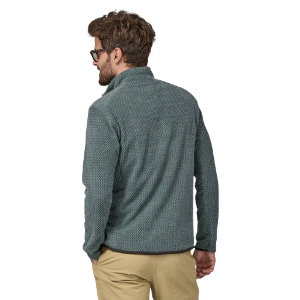 Patagonia Men's R1 Air zip-Neck (Nouveau Green) - Image 7