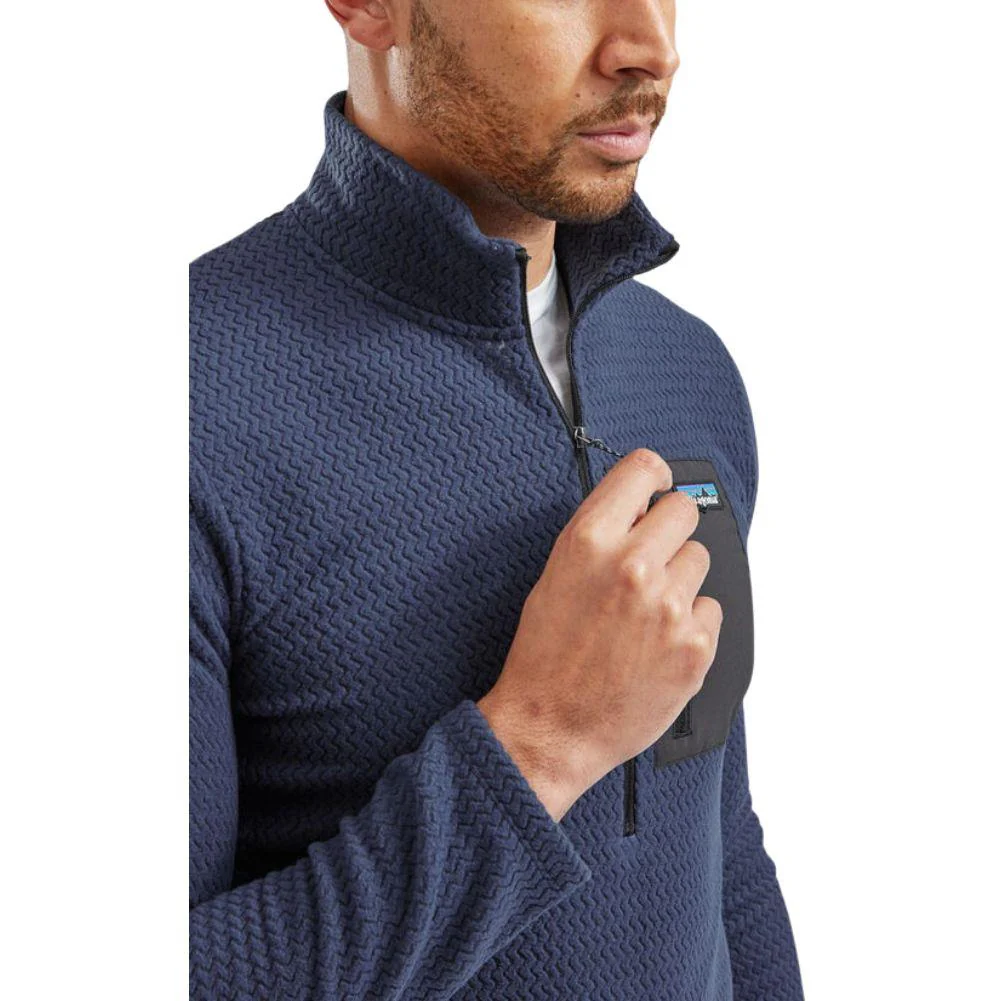 Patagonia Men's R1 Air Zip-Neck (New Navy) - Image 7