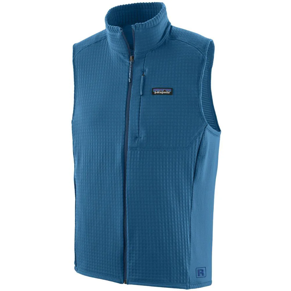 Patagonia Men's R1 Fleece Vest (Aquatic Blue)