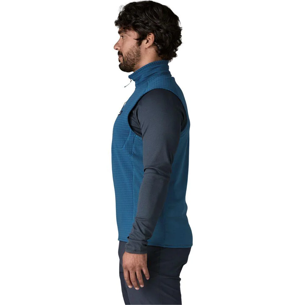 Patagonia Men's R1 Fleece Vest (Aquatic Blue) - Image 5