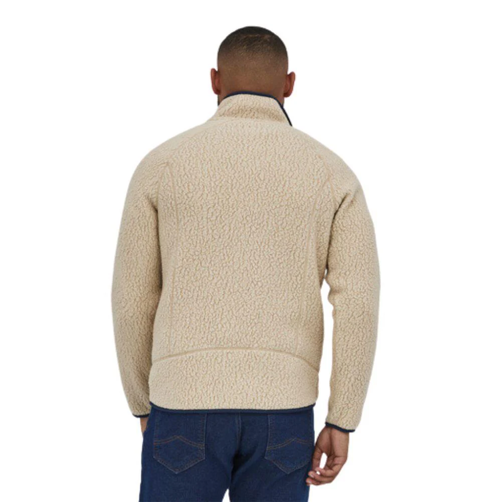 Patagonia Men's Retro Pile Fleece FZ Jacket (El Cap Khaki) - Image 4