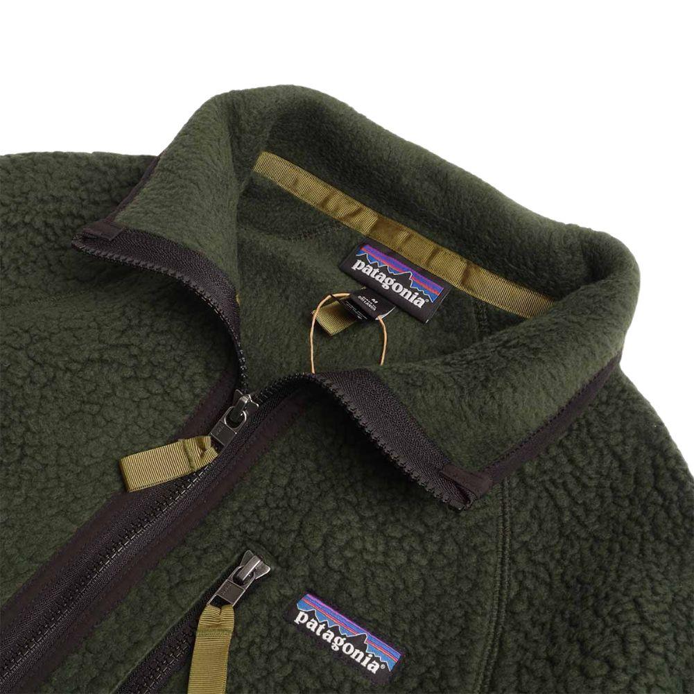 Patagonia Men's Retro Pile Fleece Jacket (Old Growth Green) - Image 2
