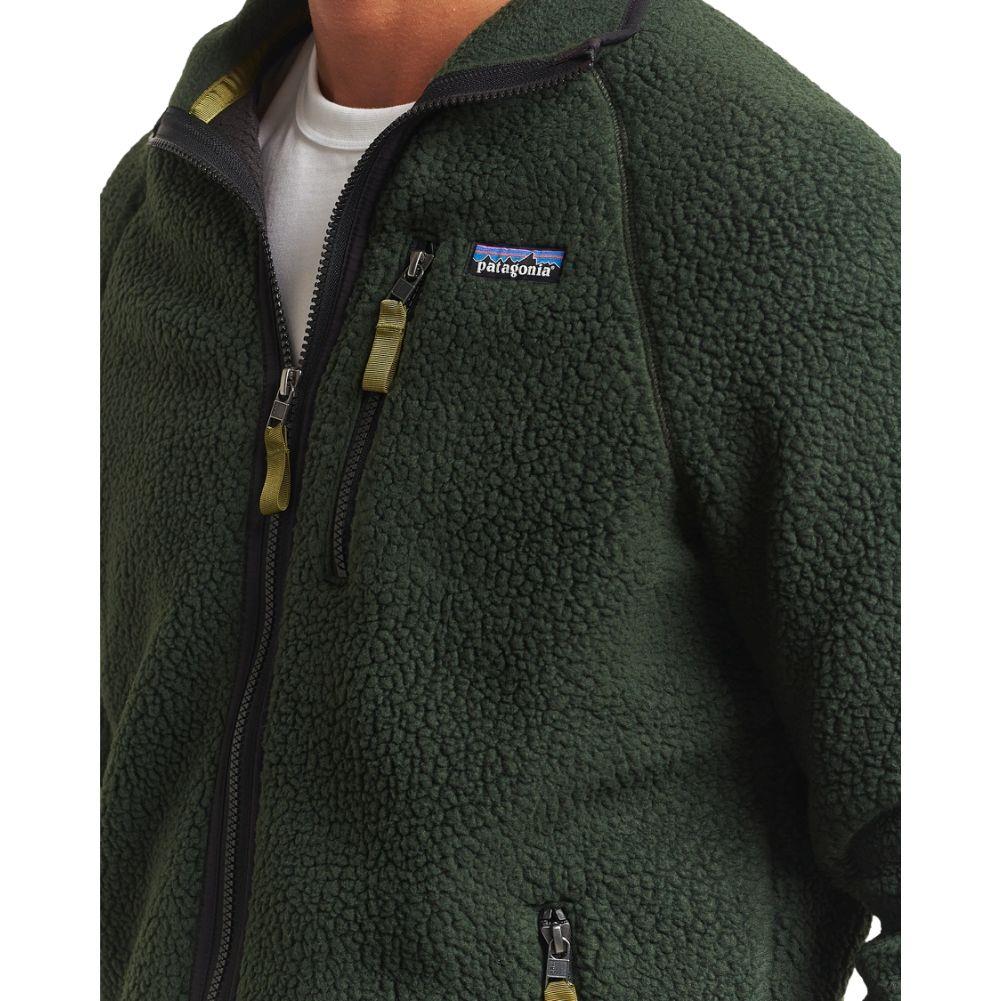 Patagonia Men's Retro Pile Fleece Jacket (Old Growth Green) - Image 5